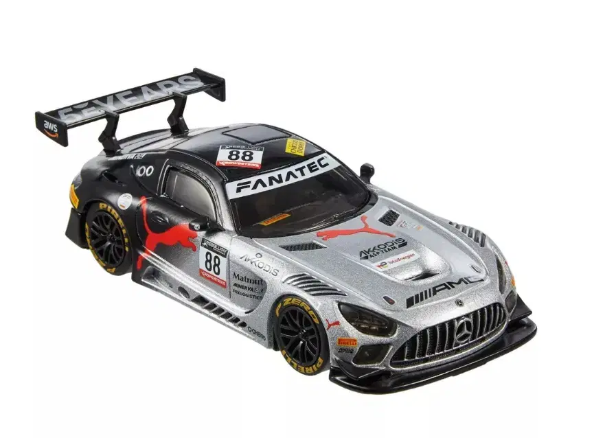 핫휠 1:43 프리미엄 메르세데스 벤츠 AMG GT3 레어 미개봉 새상품